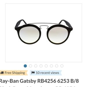 Black Round Sunglasses